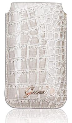 Universal Croco Look Design Sleeve Beige