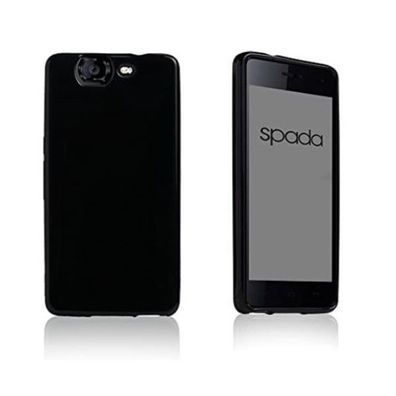 Back Case Glossy Soft Cover Schwarz für Wiko Highway