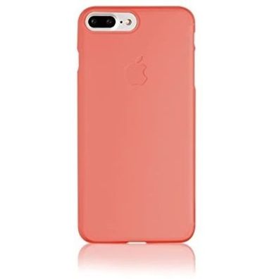 Ultra Slim Soft Cover Coral für Apple iPhone 7 + /8