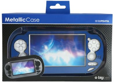 Metallic Case Blau für Sony PS Vita