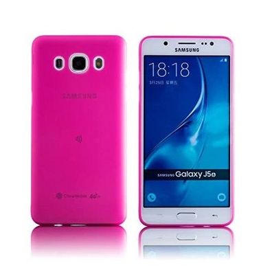 Ultra Slim Soft Cover Pink für Samsung Galaxy J5 2016