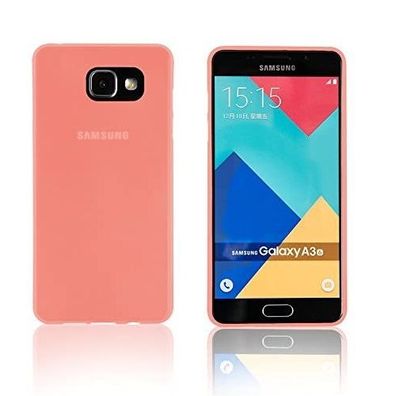 Ultra Slim Soft Cover Coral für Samsung Galaxy A3 2016