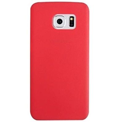 Ultra Slim Soft Cover Pink für Samsung Galaxy S6 Edge