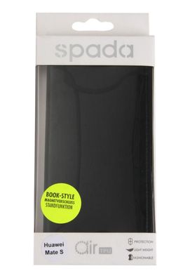 Booklet Case Style Schwarz für Huawei Mate S