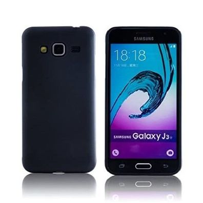 Ultra Slim Soft Cover Black für Samsung Galaxy J3 2016