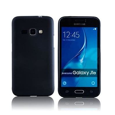Ultra Slim Soft Cover Black für Samsung Galaxy J1 2016