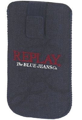 Replay Universal Sleeve Classic Dark Blue Size L
