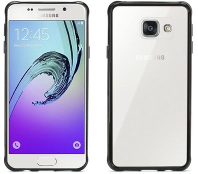 Back Case Reveal Klar/Schwarz für Samsung Galaxy A3 (2016)