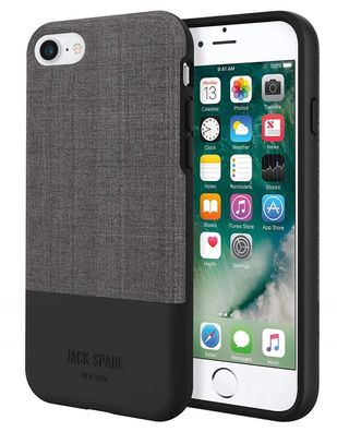 Jack Spade Color Block Case Gray/Black für Apple iPhone 7/8/SE 2020