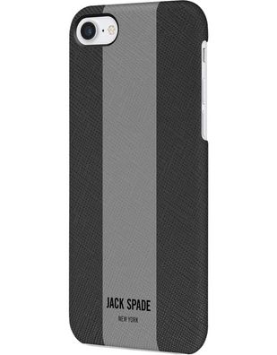 Jack Spade Stripe Case Black für Apple iPhone 7/8/SE 2020