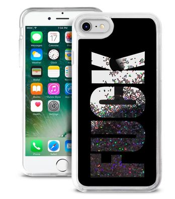 Back Case Aqua Fuck Schwarz für Apple iPhone 7/8/SE 2020