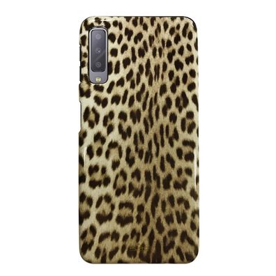 Glam Cover Leopard Black für Samsung A7 2018