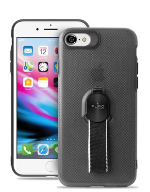 Magnet-Strap Cover Schwarz für Apple iPhone7/8/SE 2020