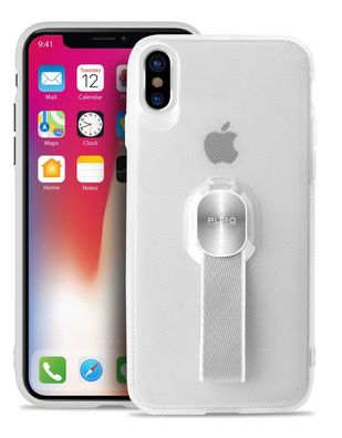 Magnet-Strap Cover Transparent für Apple iPhone X/Xs