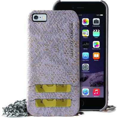 Glam Cover Chain Grey für iPhone 6 + /6s