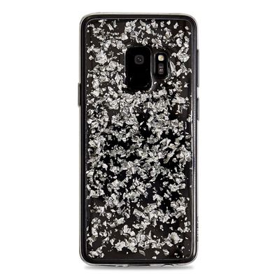 Glam Cover Ice Light Silber für Samsung S9