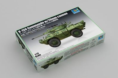 Trumpeter 1:72 7441 V-150 Commando w/20mm cannon