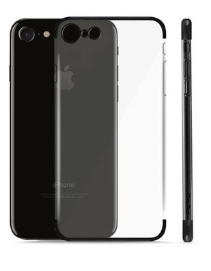 Verge Crystal Cover Klar/Schwarz für Apple iPhone 7/8/SE 2020