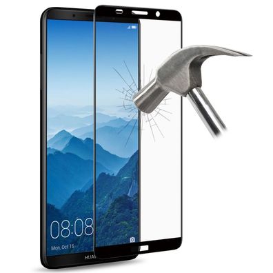 Tempered Glass Frame Black für Huawei Mate 10 Pro
