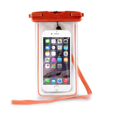 Waterproof Case IPX8 up to 5,1" Orange