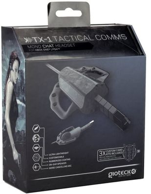 TX-1 Tactical Comms Mono Chat Headset für PS4/Xbox One