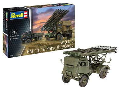 Revell 1:35 3338 BM-13-16 on WOT 8
