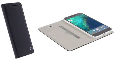 Malmö Folio Wallet 2in1 Black für Google Pixel