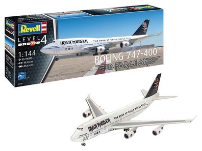 Revell 1:144 3780 IRON MAIDEN Ed Force One - Boeing 747-400