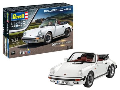 Revell 1:24 5646 50 Years of Porsche 911 G-Model (Cabriolet)