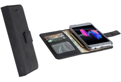 Sunne 5 Card Folio Wallet Black für Huawei Honor 9