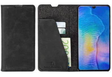 Sunne 2 Card Folio Wallet Black für Huawei Mate 20