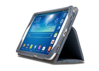 Soft Folio Case & Stand Slate Grey Samsung Galaxy Tab 3 8.0