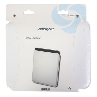 Sleeve Toledo Leder Weiß Tablet bis 10,5"