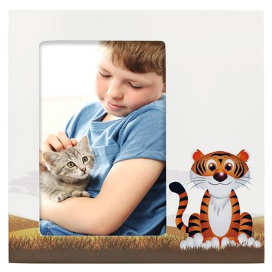 Kinder Portrait Bilderrahmen Tiger Liam 10x15cm