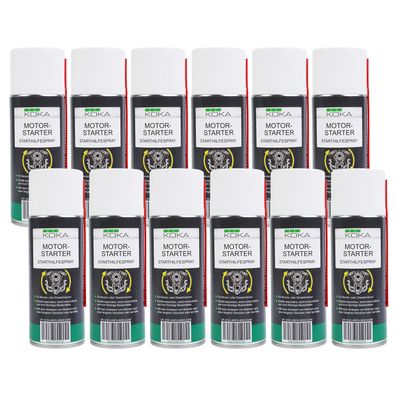 12x Motorstarter-Spray 400ml