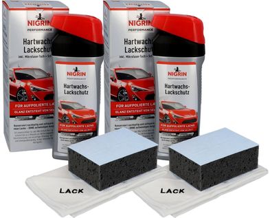 2x Performance Hartwachs-Lackschutz Turbo je 500ml