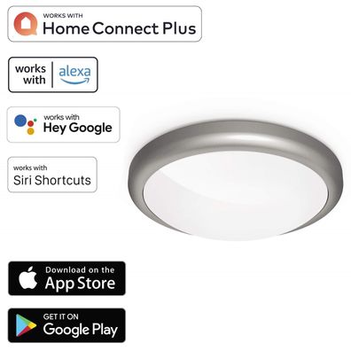 WiFi LED Deckenleuchte 18W/120W dimmbar Rund 33cm