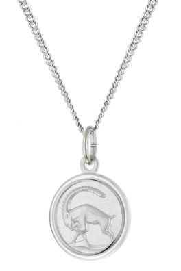 trendor Schmuck Kinder-Halskette Sternzeichen Steinbock 925 Silber 28606-01