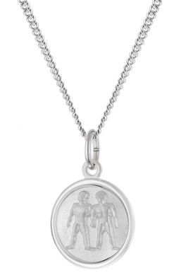 trendor Schmuck Kinder-Halskette Sternzeichen Zwilling 925 Silber 28606-06