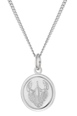 trendor Schmuck Kinder-Halskette Sternzeichen Krebs 925 Silber 28606-07