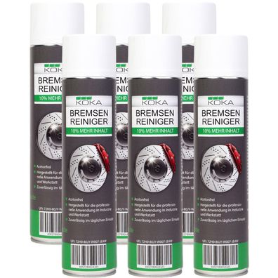 Bremsenreiniger 660ml 6x Stück