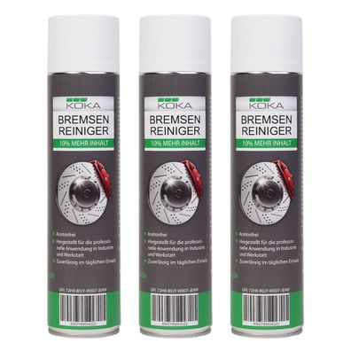 Bremsenreiniger 660ml 3x Stück