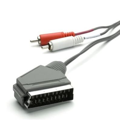 Scart-Audio-Kabel 2m