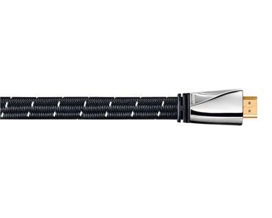High Speed HDMI-Kabel 3m 2.0b Gewebe Filter vergoldet