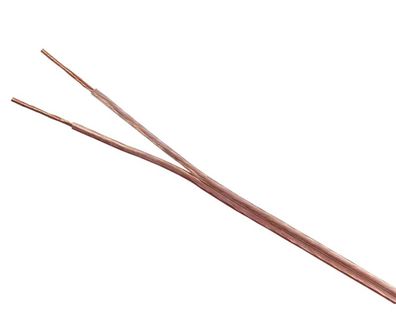 Lautsprecher-Kabel 10m 2x 0,75mm Mini-Spule