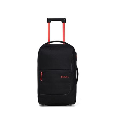 Satch Trolley flow S 31l Koffer Fire Phantom schwarz rot