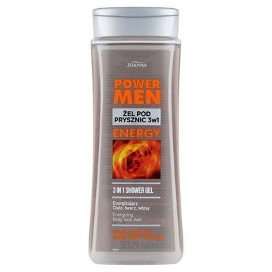 Joanna Energie 3-in-1 Duschgel fuer Maenner, 300ml