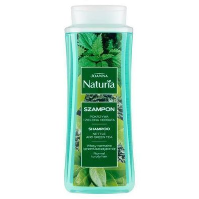 Joanna Shampoo mit Brennnessel und Gruenem Tee, 500 ml