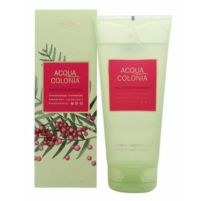 Maurer Wirtz 4711 Acqua Colonia Rosa Pfeffer Grapefruit Duschgel 200ml