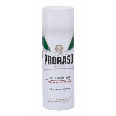 White Shaving Foam Shaving Foam For Sensitive Haut With Green Tea